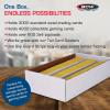 BCW Super Shoe Storage Box – 3 Pack | Cardboard Organizer for Trading, Gaming & Collectible Use | Holds 3,000 Standard or 600 3×4 Toploaders | Assembly Required(3 Pack)