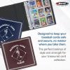 BCW Supplies 3″ Baseball Album – Black | Durable Binder for 90 Baseball Cards | Ideal for Collectors, Storage, and Card Protection – 2 Pack(2 Pack)