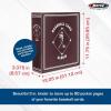 BCW Supplies 3″ Baseball Album – Burgundy | Durable Binder for 90 Baseball Cards | Ideal for Collectors, Storage, and Card Protection – 2 Pack(2 Pack)