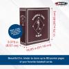 BCW Supplies 3″ Baseball Album – Burgundy | Durable Binder for 90 Baseball Cards | Ideal for Collectors, Storage, and Card Protection – 2 Pack(Single)