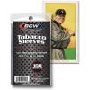 BCW Tobacco Card Sleeves | Acid-Free, Archival Quality Clear Polypropylene | 100 Sleeves per Pack | Fits Tobacco Topload Card Holder | Protect, Store, and Display Collectible Trading Cards