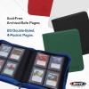 BCW Z-Folio 4-Pocket LX Album – White | Holds 160 Standard Toploaders | Side-Loading, Acid-Free Pages for Trading & Sports Cards(White)