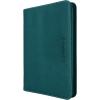 BCW Z-Folio LX Zipper Portfolio – Premium Teal Leatherette 12-Pocket Playset Album – 480 Card Capacity – Card Collector’s Dream