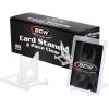BCW 2-Piece Card Display Stands | Showcase Top Loaders, Magnetics, Screwdowns |Trading Card Display| Card Display Stand | Card Stand | Semi Rigid Card Holder Stand (20 Pack)(20 Pack)