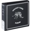 BCW 3-Inch D-Ring Football Trading Card Binder – Black | Holds 90 Pages | Heavy Duty Durable Design Football Card Binder | 1 ct(Hockey)