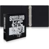 BCW 3-Inch Sports Card Album Binder | Durable Black D-Ring Card Binder Holds 90 Protective Pages | Compatible with other Collectible Cards | Ideal Sports Card Collection Storage Solution