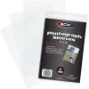 BCW 4×6 Photograph Sleeves – 200 ct | Archival Quality Crystal Clear Polypropylene | Acid-Free for Art Prints, Postcards, Pictures, and More!