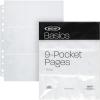 BCW Basics 9-Pocket Pages (70 Pack) | Binder Sheets for Trading & Sports Cards | Archival Protectors for Collectibles(70 Pack)