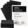 BCW Basics Card Sleeves | 500 Count Box | Acid-Free, Archival Safe | Durable, Cost-Effective Card Protector Sleeves for Standard 2.5″ x 3.5″ Trading and Game Cards (Blue)(Black)