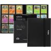 BCW Basics Folio 9-Pocket Card Album – Black | Archival Safe, Side-Loading Binder | Premium Storage Solution for Trading Cards, Sports Cards, and More | 360-Card Capacity(Black)