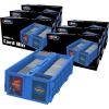 BCW Collectible Card Bin – (Single, Blue) | Holds up to 1600 Cards | Plastic Storage Box for Pokémon, MTG & Sports Cards(6 Pack)