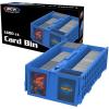 BCW Collectible Card Bin – (Single, Blue) | Holds up to 1600 Cards | Plastic Storage Box for Pokémon, MTG & Sports Cards(Single)