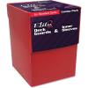 BCW Combo Pack – Inner Sleeves & Elite2 Deck Guards – Red | Fits Standard 2.5″x3.5″ Game Cards | Clear Glossy Front, Textured Back | Includes 100 Elite2 Deck Guards & 100 Inner Sleeves