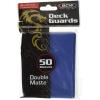 BCW Deck Guard – Double Matte Blue Card Sleeves | Acid-Free, Archival-Safe, No PVC | Anti-Glare Matte Finish | Fits Standard 2½” x 3½” Game Cards | Durable Deck Protector Sleeves | 1500 Ct
