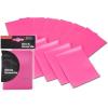 BCW Deck Guard – Double Matte Pink Card Sleeves | Acid-Free, Archival-Safe, No PVC | Anti-Glare Matte Finish | Fits Standard 2½” x 3½” Game Cards | Durable Deck Protector Sleeves | 600 Ct