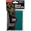 BCW Deck Guard – Double Matte Purple Card Sleeves | Acid-Free, Archival-Safe, No PVC | Anti-Glare Matte Finish | Fits Standard 2½” x 3½” Game Cards | Durable Deck Protector Sleeves | 50 Ct(Teal)