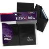 BCW Elite2 Glossy Card Sleeves – Red | Crystal-Clear Front | Textured Back | Fits 2.5″ x 3.5″ Cards – 100 Ct(Black)