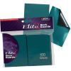 BCW Elite2 Glossy Card Sleeves – Red | Crystal-Clear Front | Textured Back | Fits 2.5″ x 3.5″ Cards – 100 Ct(Teal)