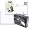 BCW First Day Cover Toploader | Top Loader Premium #6 Envelope Protection | Top Loaders for Cards, Photos and Postcards | 7 1/8 x 4 3/16 | Acid-Free | Ideal for First Day Cover Collectors