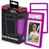 BCW Graded Card Slab Bumpers – Black | TPE Edge Protectors for PSA Slabs (2017–Current) | Secure Fit & Easy Grip | Pack of 6 Bumpers for PSA-Graded Card Cases | Collector-Grade Protection(Purple)