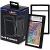 BCW Graded Card Slab Bumpers for BGS Slabs – Black | 6-Pack Durable TPE Edge Protectors | Shields BGS-Standard Slabs from Scuffs, Chips & Impact Damage | Easy Fit & Non-Slip Grip for Trading Cards(Black)