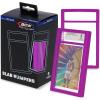 BCW Graded Card Slab Bumpers for BGS Slabs – Black | 6-Pack Durable TPE Edge Protectors | Shields BGS-Standard Slabs from Scuffs, Chips & Impact Damage | Easy Fit & Non-Slip Grip for Trading Cards(Purple)