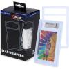 BCW Graded Card Slab Bumpers for BGS Slabs – Black | 6-Pack Durable TPE Edge Protectors | Shields BGS-Standard Slabs from Scuffs, Chips & Impact Damage | Easy Fit & Non-Slip Grip for Trading Cards(Clear)