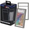 BCW Graded Card Slab Bumpers for BGS Slabs – Black | 6-Pack Durable TPE Edge Protectors | Shields BGS-Standard Slabs from Scuffs, Chips & Impact Damage | Easy Fit & Non-Slip Grip for Trading Cards(Silver)