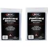 BCW Postcard Sleeves – 3.5×5 Archival Sleeves for Postcard Storage | Clear Polypropylene Post Card Sleeves | Protect Small Postcards, Photos & Invitations – 100 Pack(200 Pack)