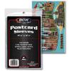 BCW Postcard Sleeves – 3.5×5 Archival Sleeves for Postcard Storage | Clear Polypropylene Post Card Sleeves | Protect Small Postcards, Photos & Invitations – 100 Pack(100 Pack)