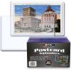 BCW Postcard Top Load Holder | Toploaders For Cards Hold 5⅞” x 3¾” Postcards | Rigid PVC | Postcard Toploader safe for Photos and Cards | Clear Toploader for Maximum Protection | 25 Ct