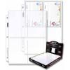 BCW Pro 4-Pocket Page (100 Ct. Box ) – 100 Pages per Box (Quantity of 1)