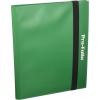 BCW Pro-Folio 9-Pocket Card Album – Black | Archival Safe, Side-Loading Trading Card Binder | Premium Collectible Storage Solution for Trading Cards, TCG, Sports Cards, and More – 360-Card Capacity(Green)