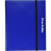 BCW Pro-Folio 9-Pocket Card Album – Black | Archival Safe, Side-Loading Trading Card Binder | Premium Collectible Storage Solution for Trading Cards, TCG, Sports Cards, and More – 360-Card Capacity(Blue)