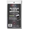 BCW Resealable Graded Card Sleeves | 100 Pack | Universal Fit for PSA, Beckett, SGC & More | Acid-Free Archival Polypropylene | 3¾ x 5½ with 1” Flap(100 Pack)