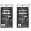 BCW Resealable Graded Card Sleeves | 100 Pack | Universal Fit for PSA, Beckett, SGC & More | Acid-Free Archival Polypropylene | 3¾ x 5½ with 1” Flap(200 Pack)