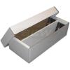 BCW Shoe Storage Card Box – 1 ct | Durable Cardboard Box for Trading Cards, Gaming Cards, and Collectibles | Holds 1600 Standard Cards or 300 3×4 Toploaders | Collectible Gaming Card Organizer Box