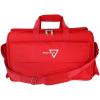 BCW Spectrum Board Game Bag | Durable Duffle for 6-8 Board Games | Expandable Pockets & Storage | Comfortable Removable Shoulder Strap | Easy Top & Side Access(Red)