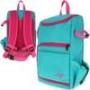 BCW Spectrum TCG Backpack | Holds 7–9 Prism Deck Cases | Configurable Storage for Cards & Gear | Playmat Strap & Side Pocket | Durable & Travel-Friendly Design | Cyber Pink/Teal(Cyber Pink/Teal)