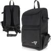 BCW Spectrum TCG Backpack | Holds 7–9 Prism Deck Cases | Configurable Storage for Cards & Gear | Playmat Strap & Side Pocket | Durable & Travel-Friendly Design | Cyber Pink/Teal(Black)