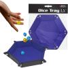 BCW Square Dice Tray – Blue | 7×7 Inches | Ideal for Dungeons and Dragons, Pathfinder, etc | Dice Rolling Tray Gaming Accessory for Tabletop RPGs and Board Games…(Blue)
