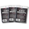 BCW Standard Card Sleeves – 2-5/8″ x 3-5/8″ – 3 Packs (300 Total) | Crystal Clear Acid-Free, Toploader | Trading Card Sleeves for Baseball, Basketball, Football, Hockey, Pokemon, MTG, etc
