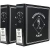 BCW Supplies 3″ Baseball Album – Black | Durable Binder for 90 Baseball Cards | Ideal for Collectors, Storage, and Card Protection – 2 Pack(2 Pack)