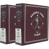 BCW Supplies 3″ Baseball Album – Burgundy | Durable Binder for 90 Baseball Cards | Ideal for Collectors, Storage, and Card Protection – 2 Pack(2 Pack)