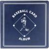 BCW Supplies Baseball 3″ Album – Blue | Premium Durable Binder for 90 Baseball Cards Heavy-Duty D-Ring, Lasting Durability, and Classic Display | Ideal for Collectors, Storage, and Card Protection(Single)
