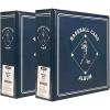 BCW Supplies Baseball 3″ Album – Blue | Premium Durable Binder for 90 Baseball Cards Heavy-Duty D-Ring, Lasting Durability, and Classic Display | Ideal for Collectors, Storage, and Card Protection(2 Pack)
