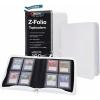 BCW Z-Folio 4-Pocket LX Album – White | Holds 160 Standard Toploaders | Side-Loading, Acid-Free Pages for Trading & Sports Cards(White)