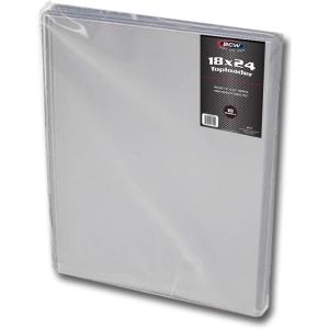 BCW 18×24 Topload Holder 10 ct | Rigid PVC Protection for Photos, Prints & Documents | Holds 18″x24″ Items | Toploaders for Cards | Durable Top Loader | Archival Safe, No Plasticizers or Stearates