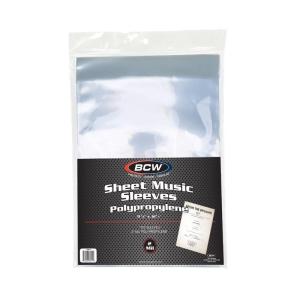BCW 1-SMSLV Bcw Sheet Music Sleeves