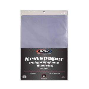 BCW 1-SSLV-NP-14X19 Newspaper Sleeves – 14X19